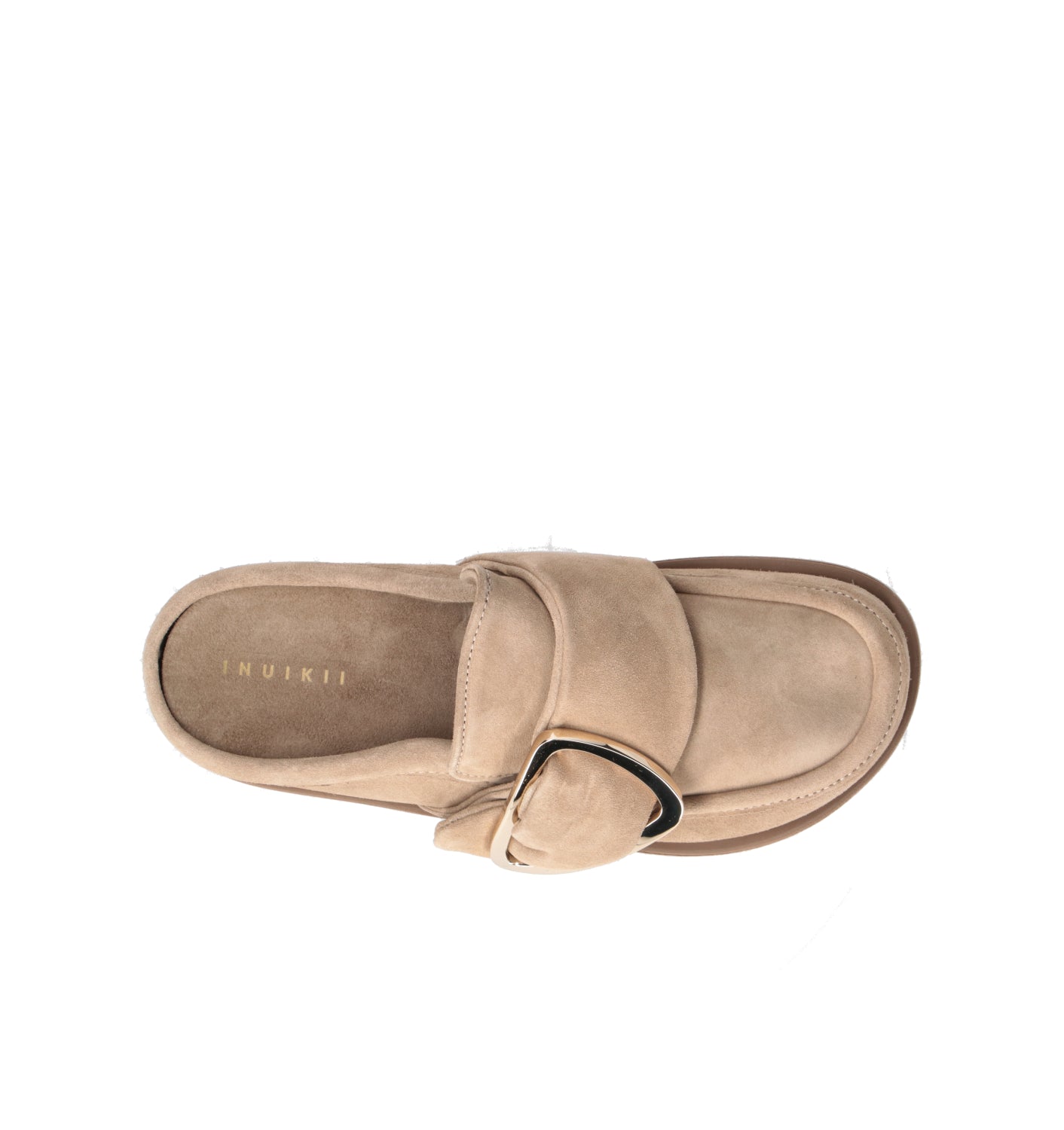 INUIKII Sabot donna beige in suede