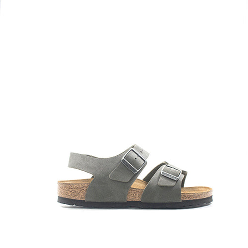 BIRKENSTOCK NEW YORK KIDS Sandalo bimbo grigio