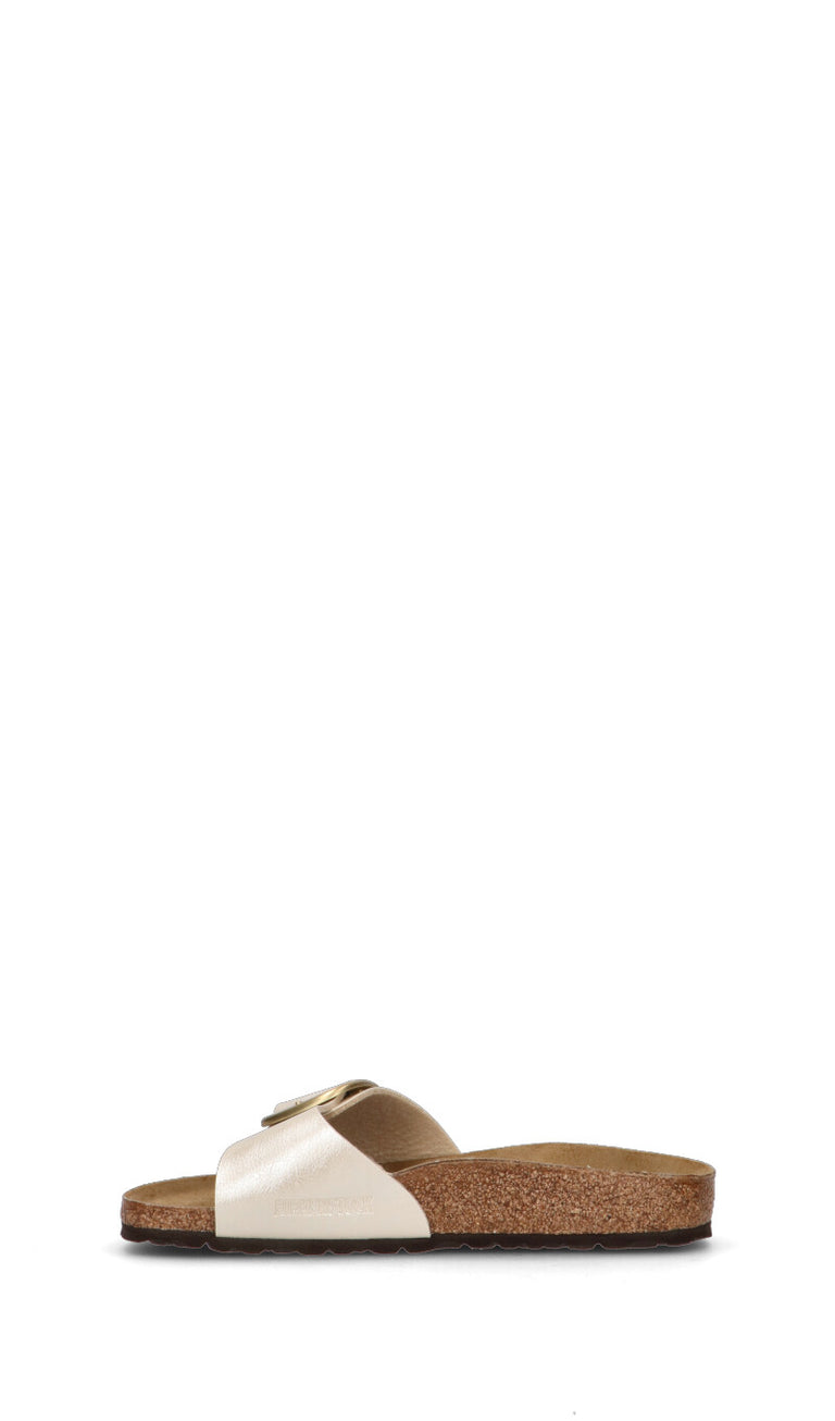 BIRKENSTOCK MADRID BIG BUCKLE Ciabatta donna bianca