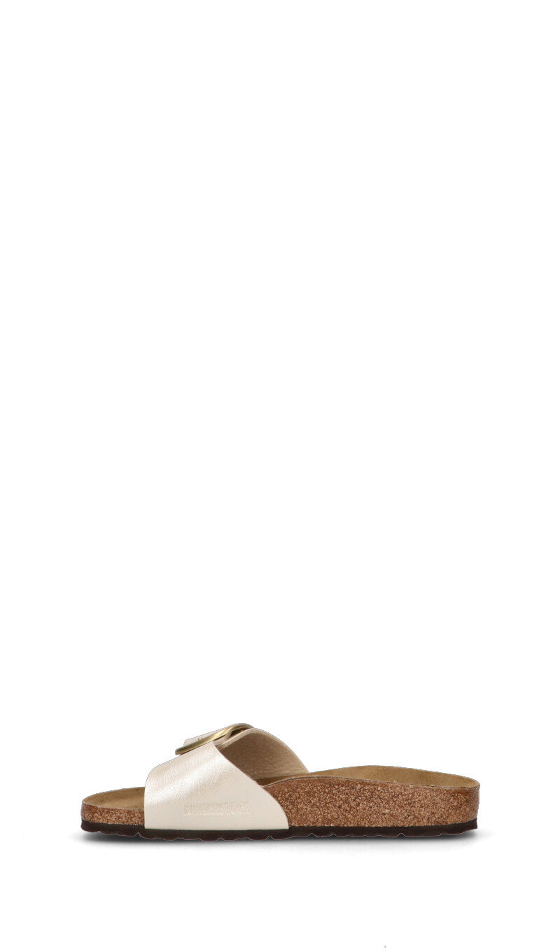 BIRKENSTOCK MADRID BIG BUCKLE Ciabatta donna bianca