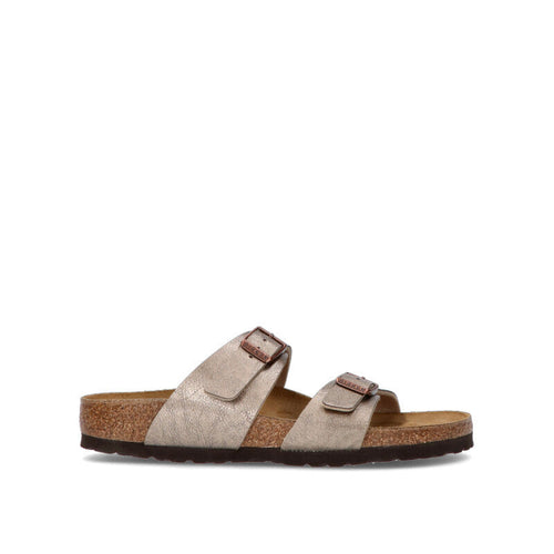 BIRKENSTOCK Ciabatta donna grigia/nera/marrone