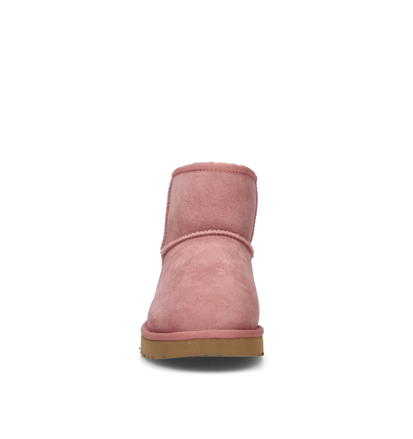 UGG W CLASSIC MINI II Stivaletto pelo donna pink down in suede