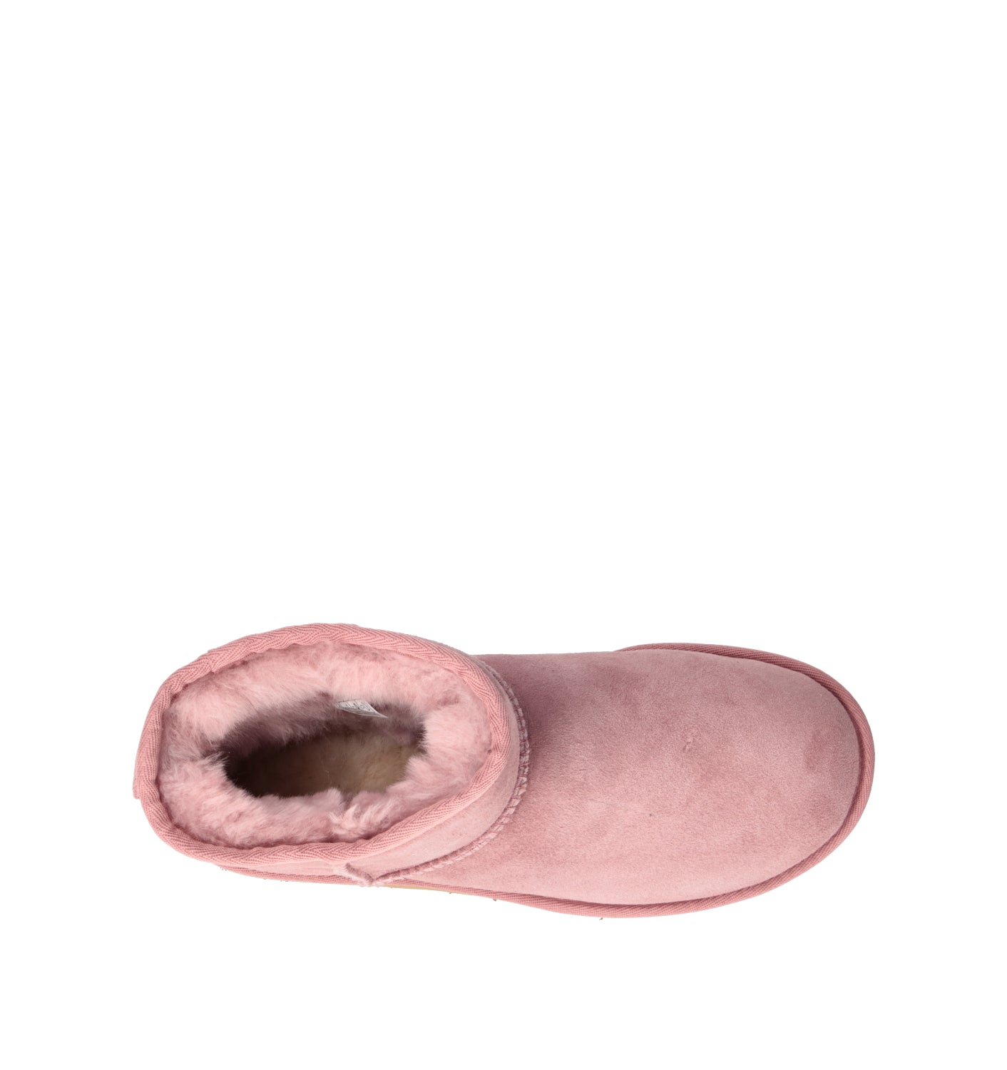 UGG W CLASSIC MINI II Stivaletto pelo donna pink down in suede