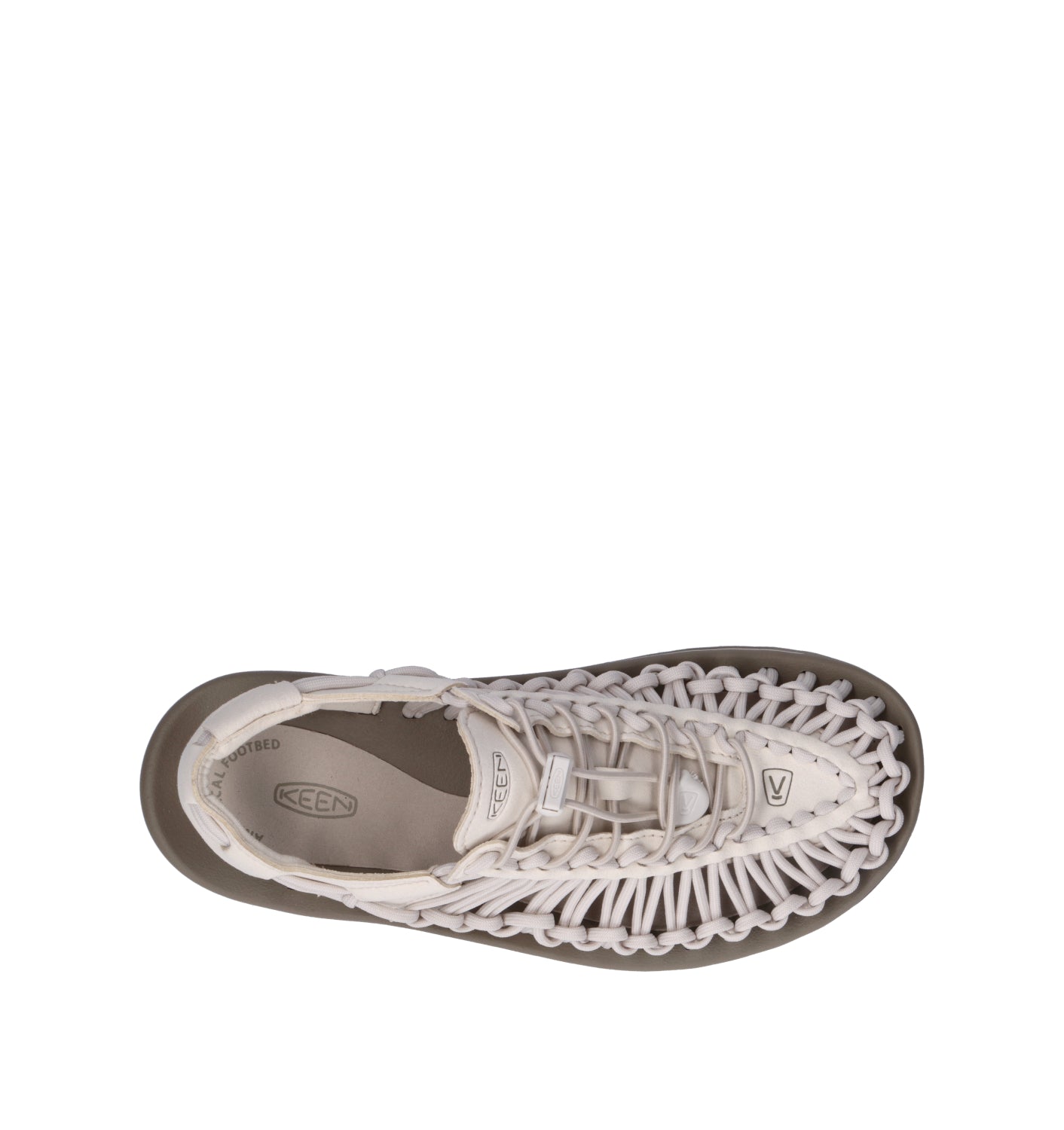 KEEN Sandalo donna white cap/cornstalk
