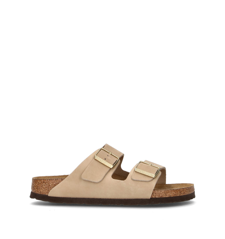 BIRKENSTOCK ARIZONA BS Ciabatta donna sandcastle in suede