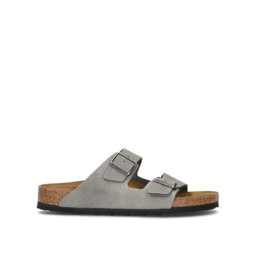 BIRKENSTOCK - ARIZONA BS Ciabatta uomo grigia in pelle