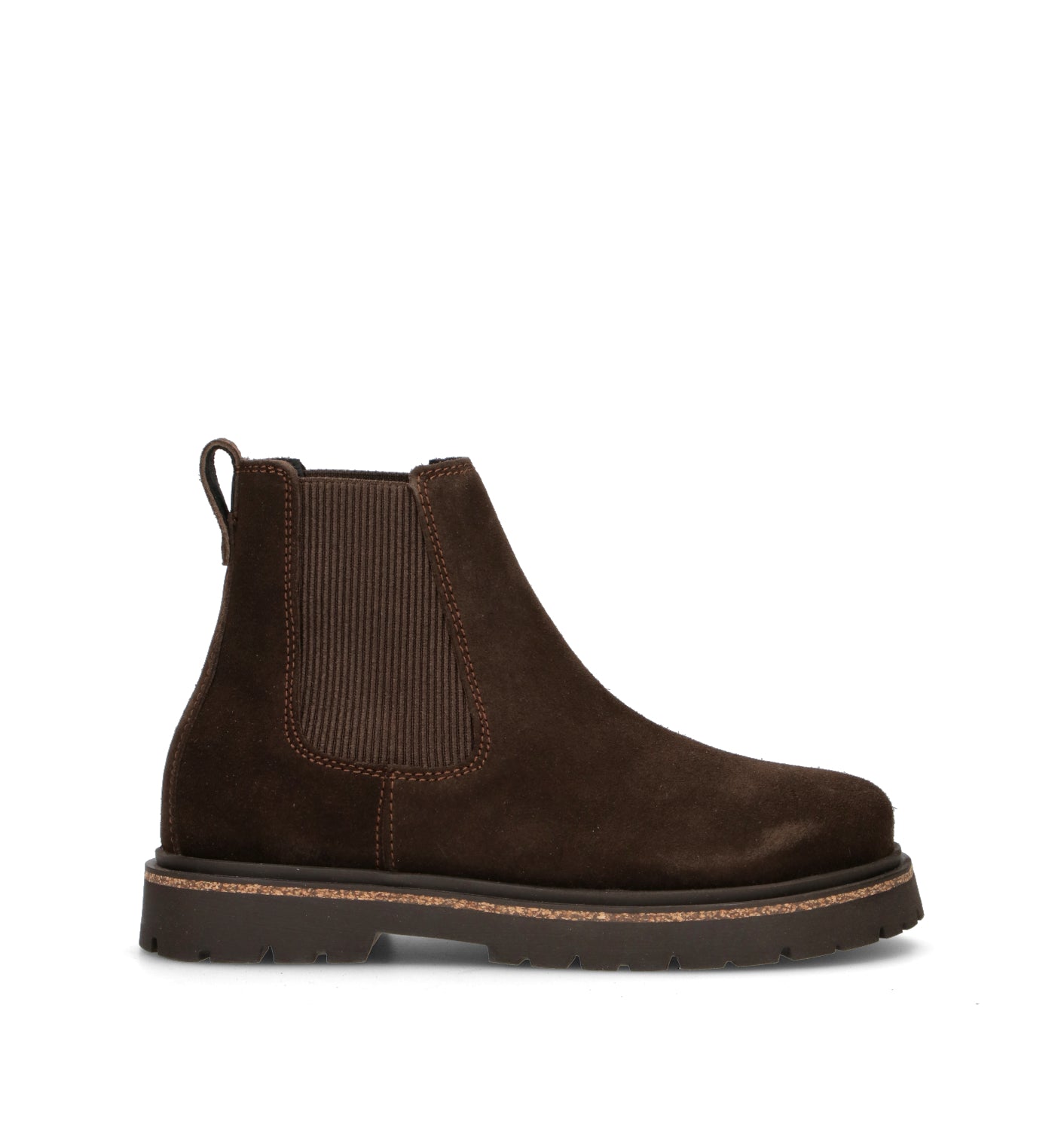 BIRKENSTOCK HIGHWOOD SLIP ON MID Beatles donna marrone in suede