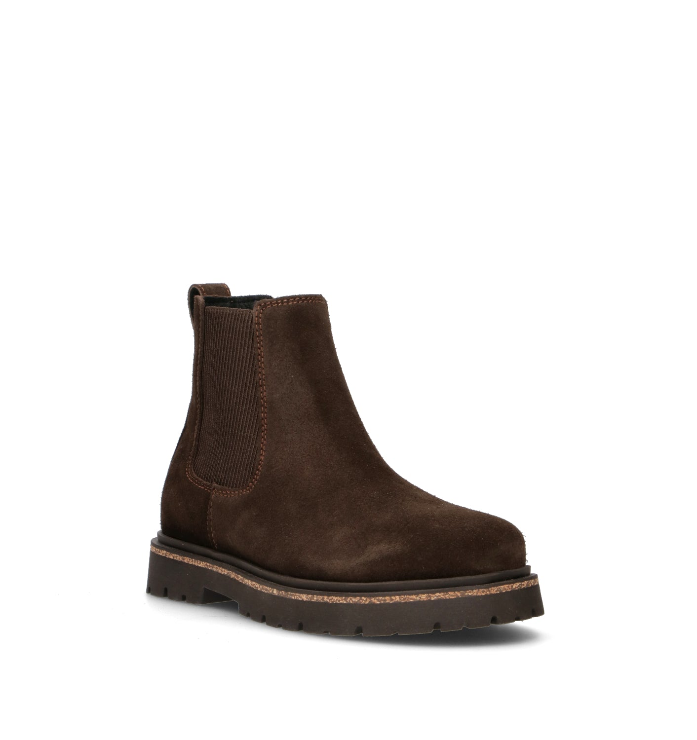 BIRKENSTOCK HIGHWOOD SLIP ON MID Beatles donna marrone in suede