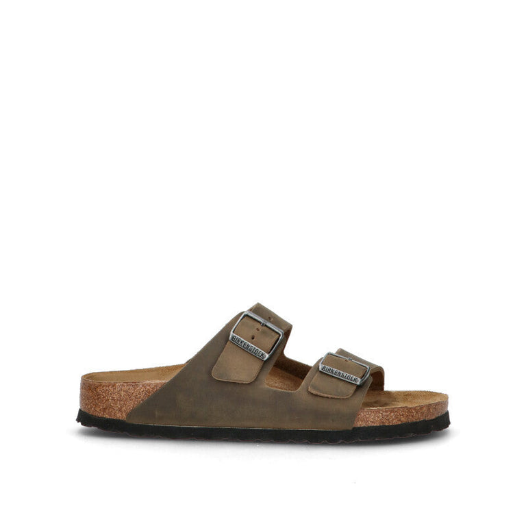 BIRKENSTOCK ARIZONA Ciabatta donna khaki