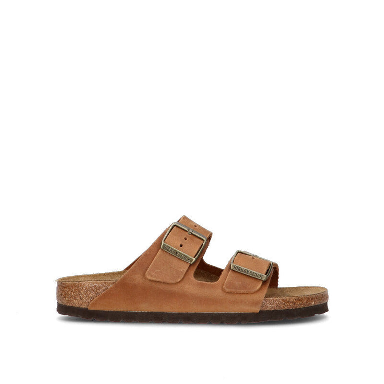 BIRKENSTOCK ARIZONA BS Ciabatta donna cuoio in pelle