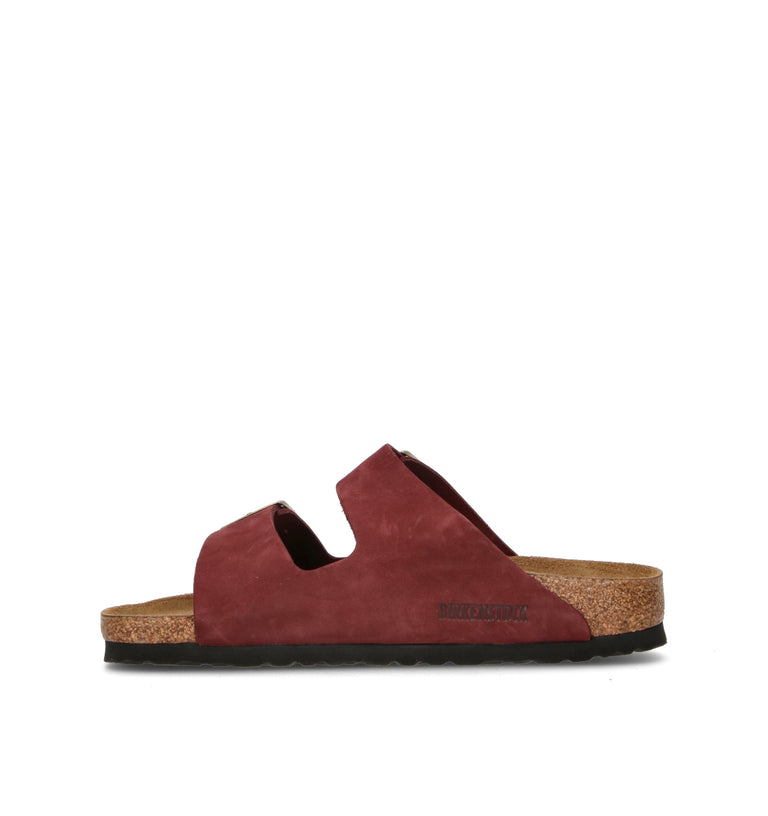 BIRKENSTOCK ARIZONA BS Ciabatta donna rossa in suede