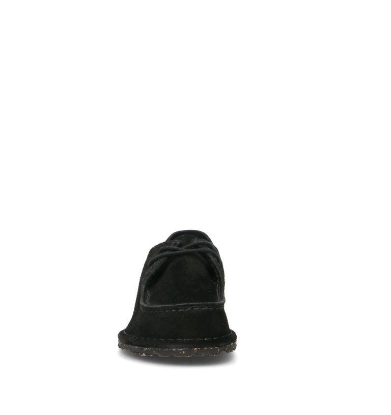 BIRKENSTOCK UTTI LACE Mocassino donna nero in suede