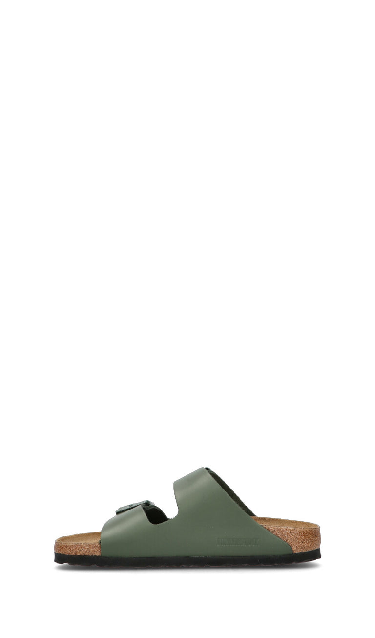 BIRKENSTOCK ARIZONA BS Ciabatta donna verde in pelle