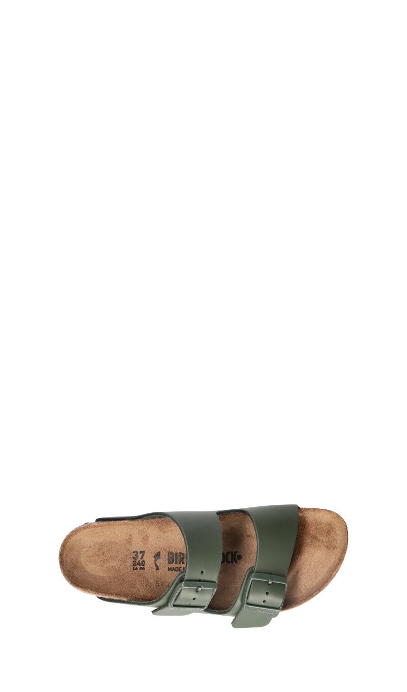 BIRKENSTOCK ARIZONA BS Ciabatta donna verde in pelle