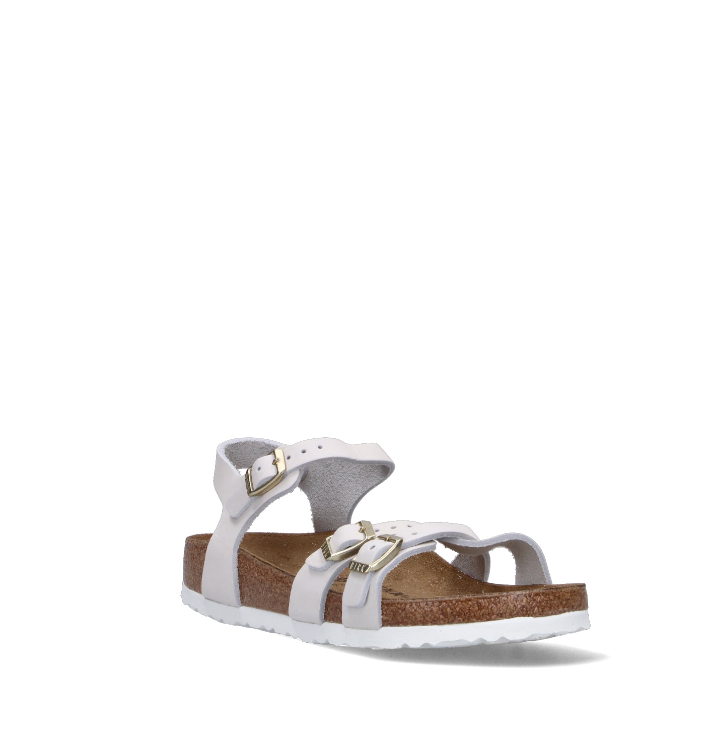BIRKENSTOCK KUMBA Sandalo donna bianco in nabuk