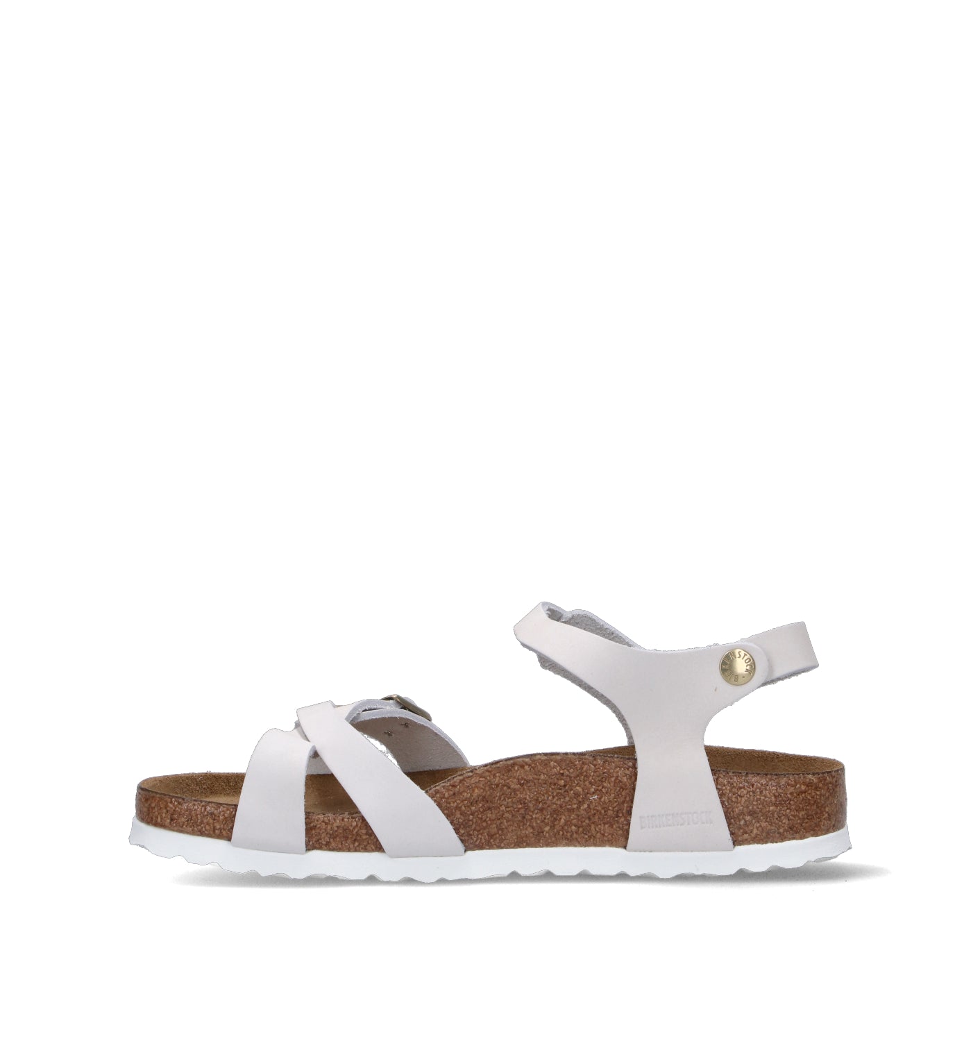 BIRKENSTOCK KUMBA Sandalo donna bianco in nabuk