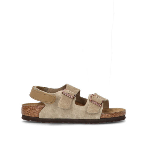 BIRKENSTOCK MILANO AS KIDS Sandalo unisex ragazzi taupe