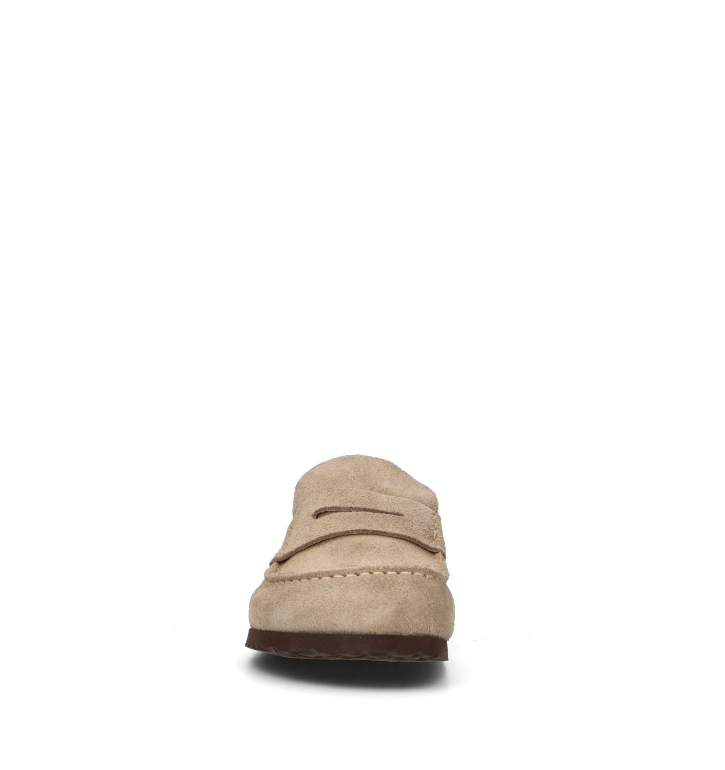 BIRKENSTOCK NAPLES WRAPPED Sabot uomo taupe in suede