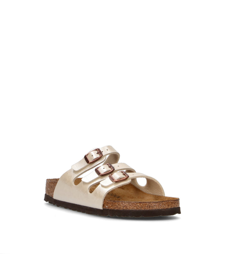 BIRKENSTOCK FLORIDA Ciabatta donna graceful pearl white