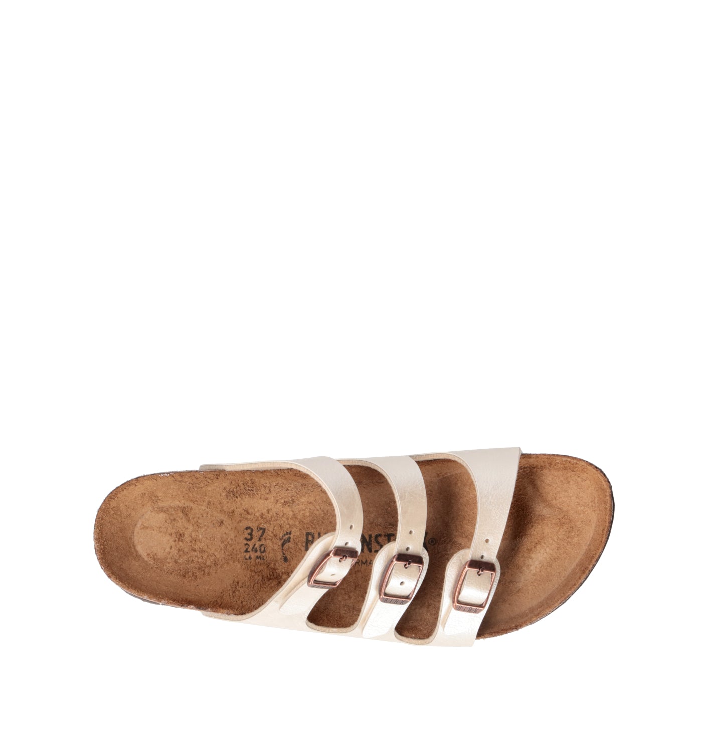 BIRKENSTOCK FLORIDA Ciabatta donna graceful pearl white