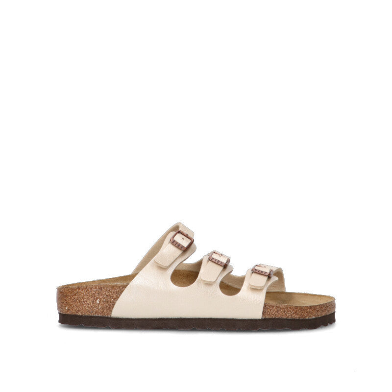 BIRKENSTOCK FLORIDA Ciabatta donna graceful pearl white