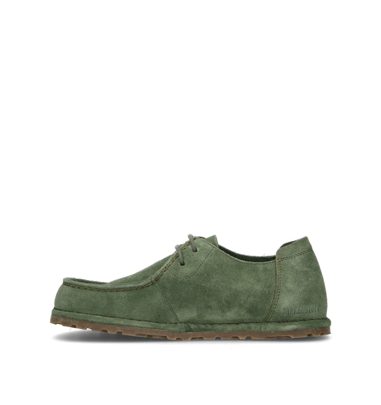 BIRKENSTOCK UTTI LACE Mocassino donna verde in suede