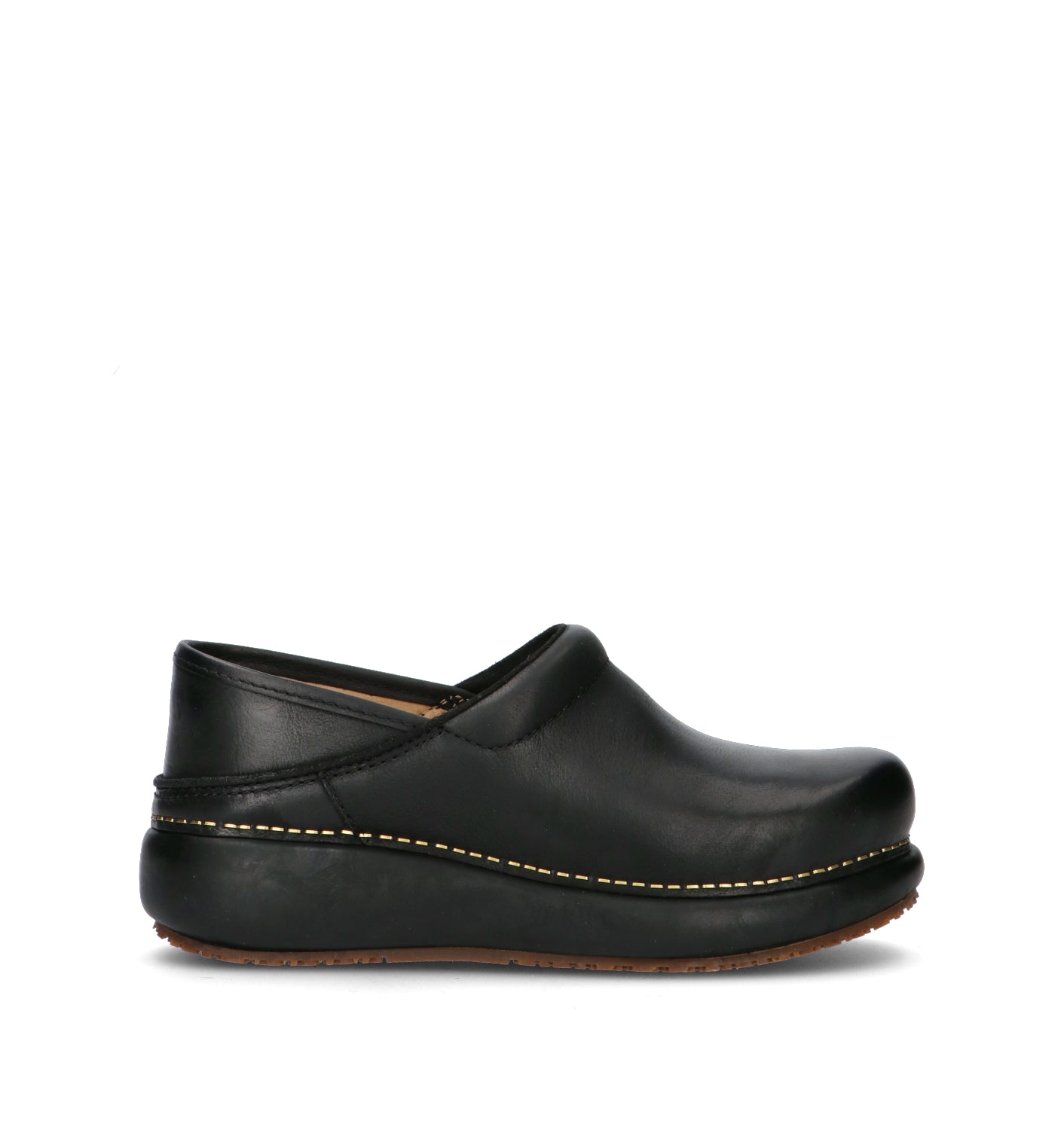 DANSKO Zoccolo donna nero in pelle