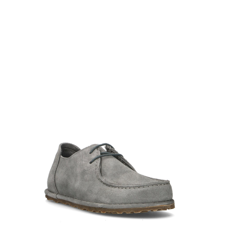 BIRKENSTOCK UTTI LACE Mocassino donna grigia in suede