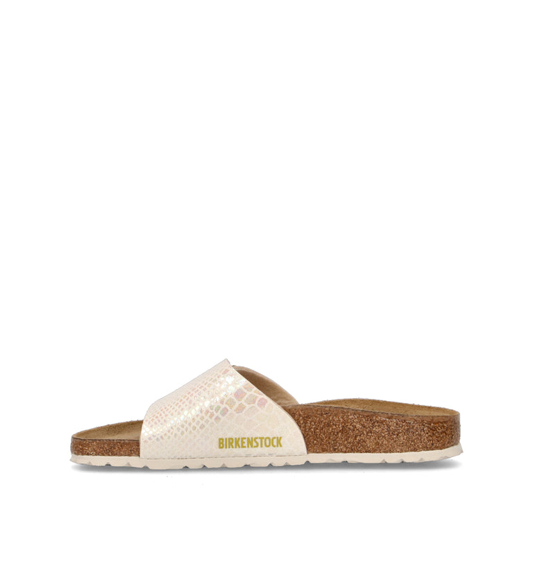 BIRKENSTOCK CATALINA CUSHION BUCKLE Ciabatta donna panna
