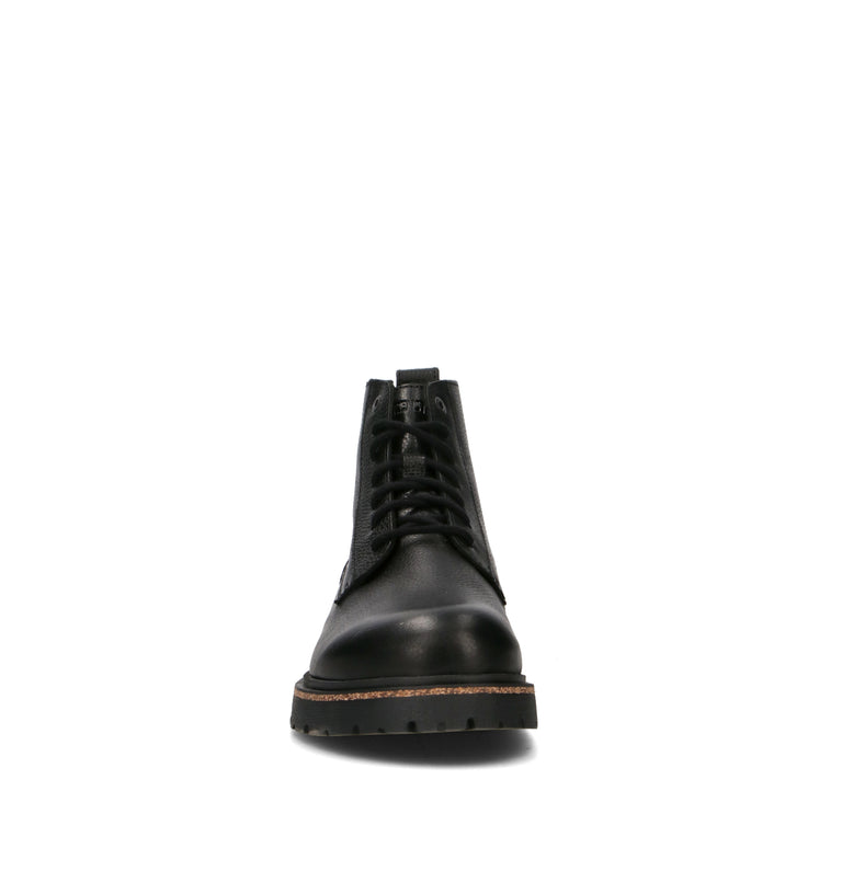 BIRKENSTOCK HIGHWOOD LACE MID Polacco uomo nero in pelle