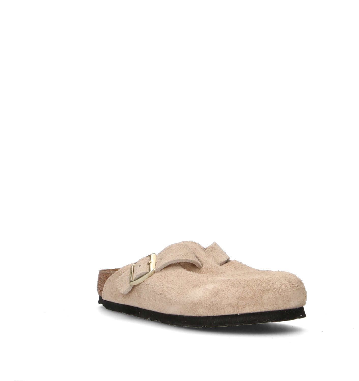 BIRKENSTOCK BOSTON Ciabatta donna sandcastle in suede