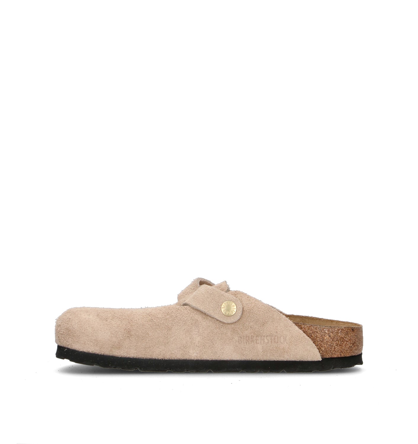 BIRKENSTOCK BOSTON Ciabatta donna sandcastle in suede