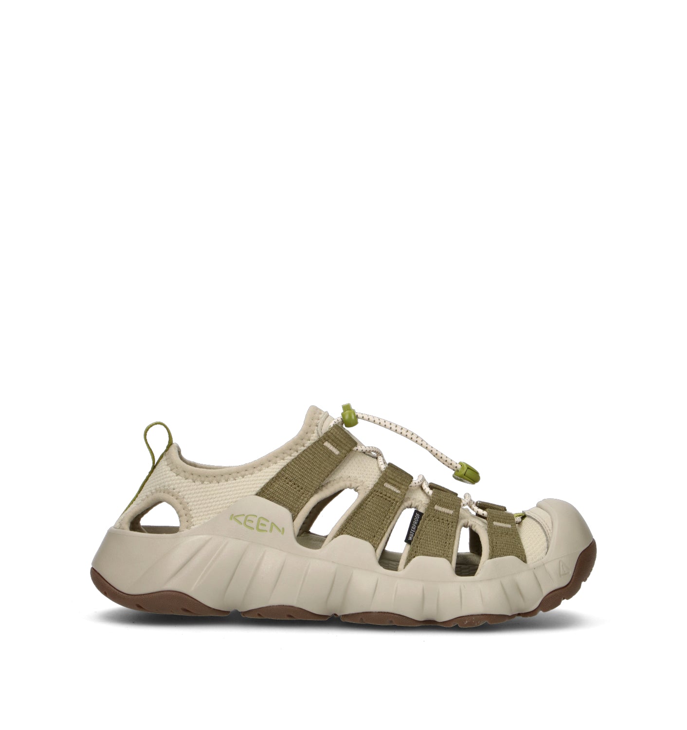 KEEN Scarpa outdoor uomo verde/panna