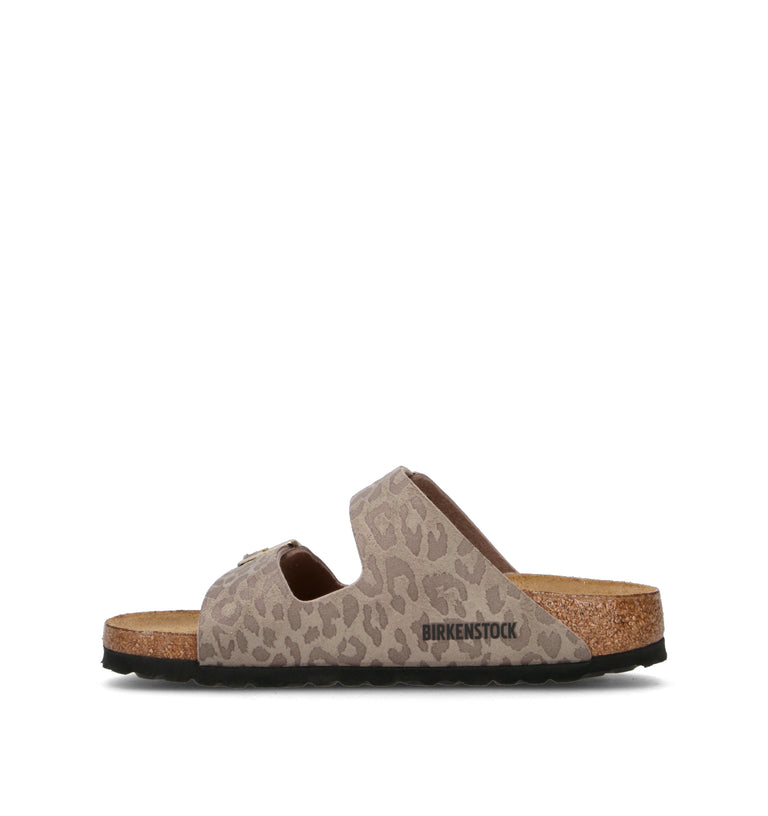 BIRKENSTOCK ARIZONA Ciabatta donna SYN leo gray taupe