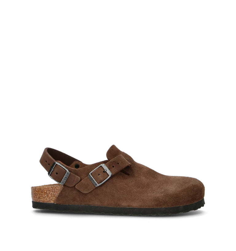 BIRKENSTOCK TOKYO II Zoccolo donna carafe in suede