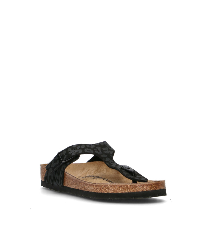 BIRKENSTOCK GIZEH  Ciabatta donna leo black