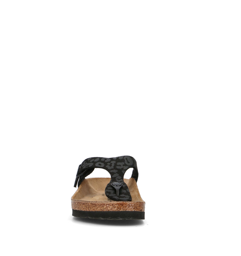 BIRKENSTOCK GIZEH  Ciabatta donna leo black