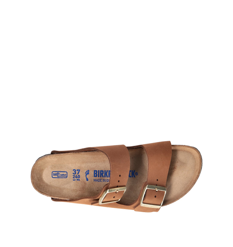BIRKENSTOCK ARIZONA  Ciabatta donna mink in pelle nabuk