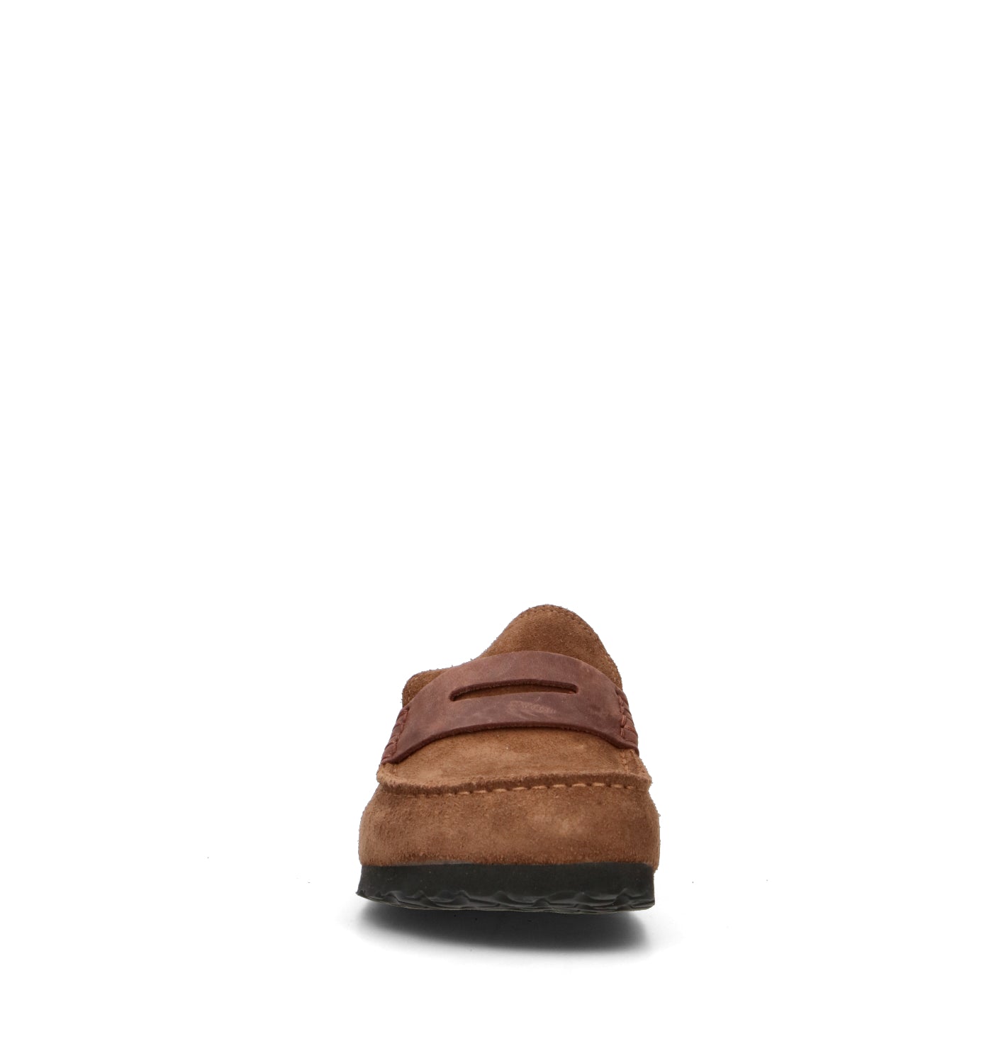BIRKENSTOCK NAPLES WRAPPED DOUBLE STITCH Sabot donna dark tea in suede