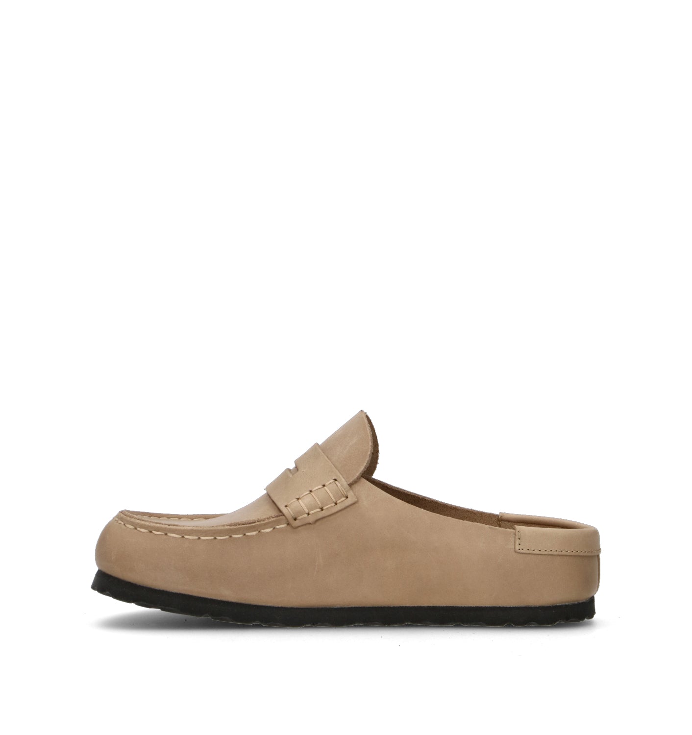 BIRKENSTOCK NAPLES WRAPPED Sabot donna tobacco brown in pelle