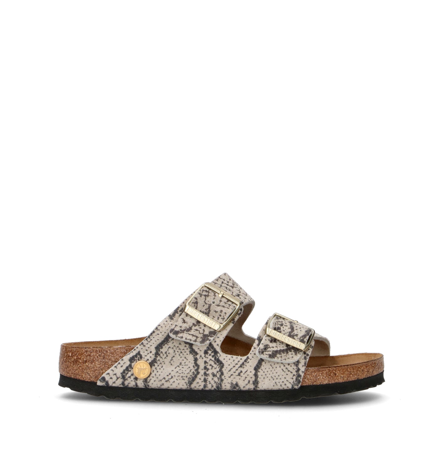 BIRKENSTOCK ARIZONA Ciabatta donna snake oyster in suede