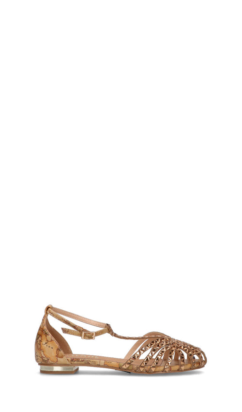 ALVIERO MARTINI Sandalo donna marrone/beige