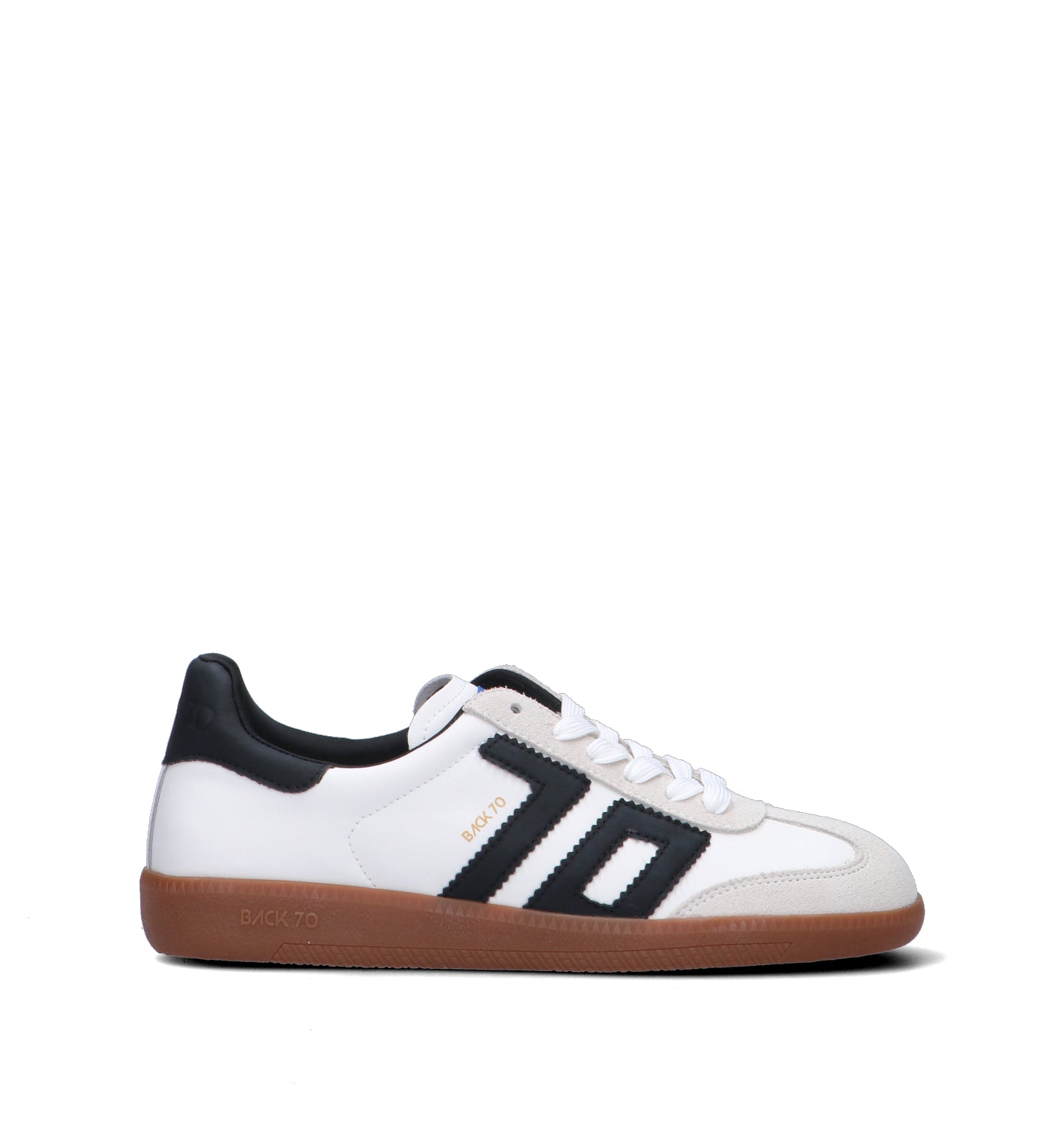 BACK 70 Sneaker donna bianca in pelle