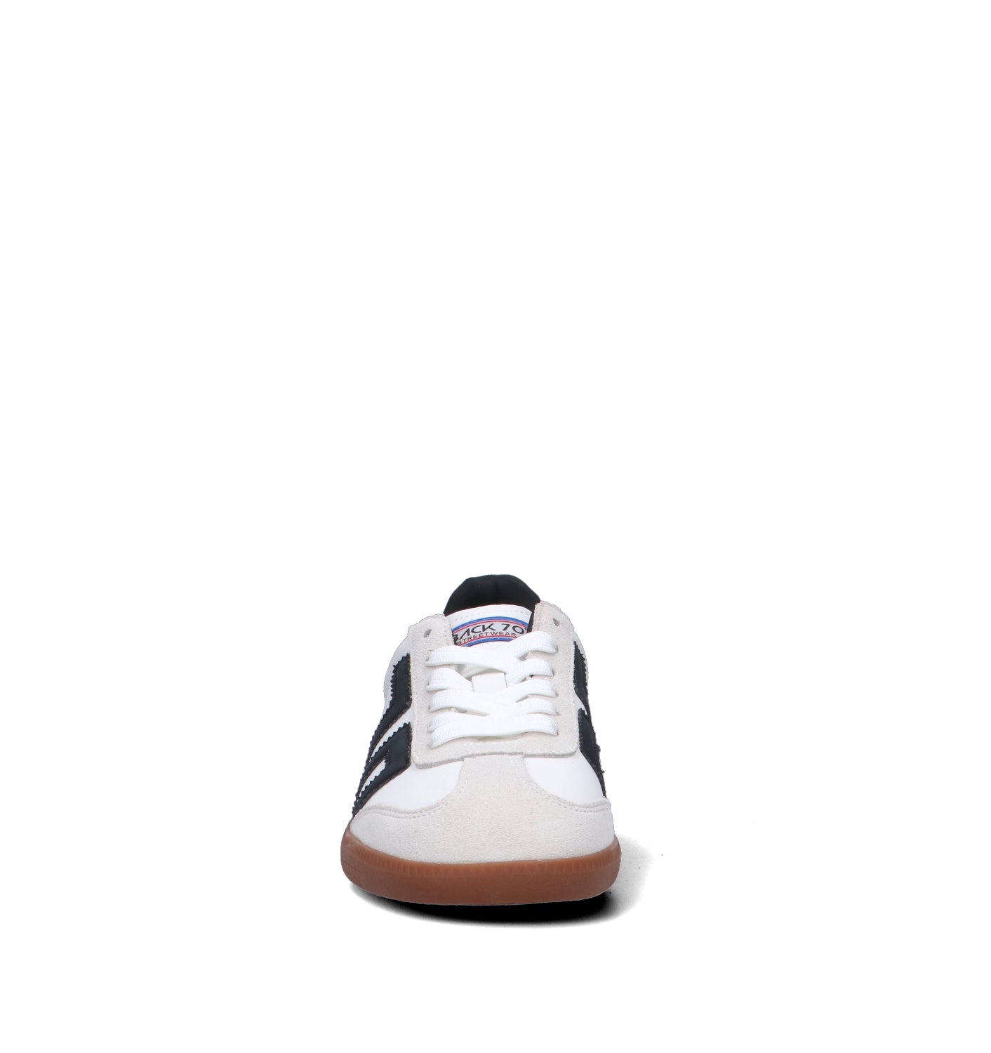 BACK 70 Sneaker donna bianca in pelle