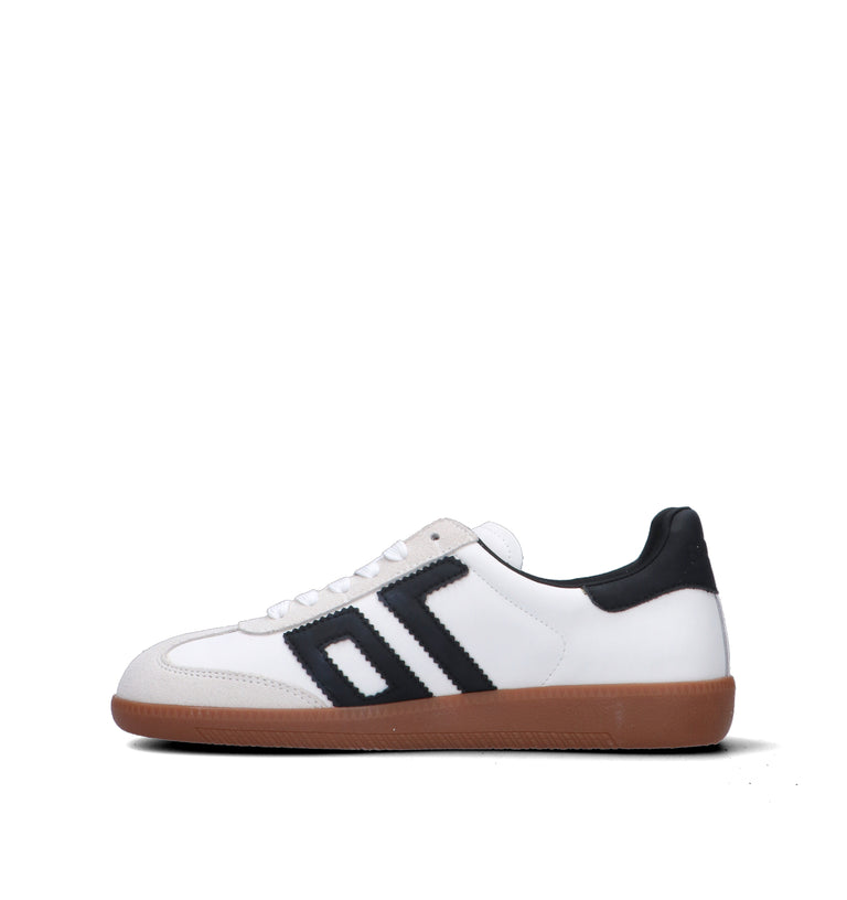 BACK 70 Sneaker donna bianca in pelle