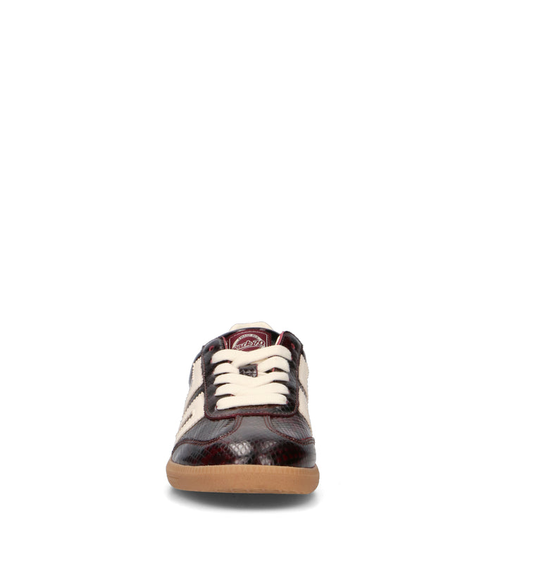 BACK 70 Sneaker donna bordeaux in pelle