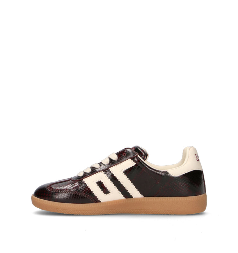 BACK 70 Sneaker donna bordeaux in pelle