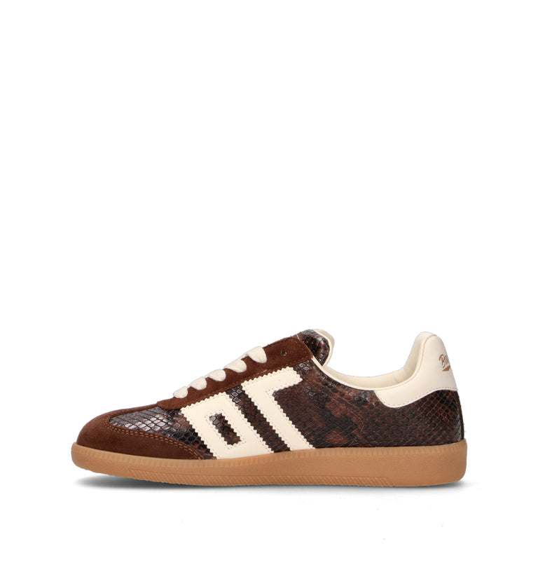 BACK 70 Sneaker donna marrone in pelle