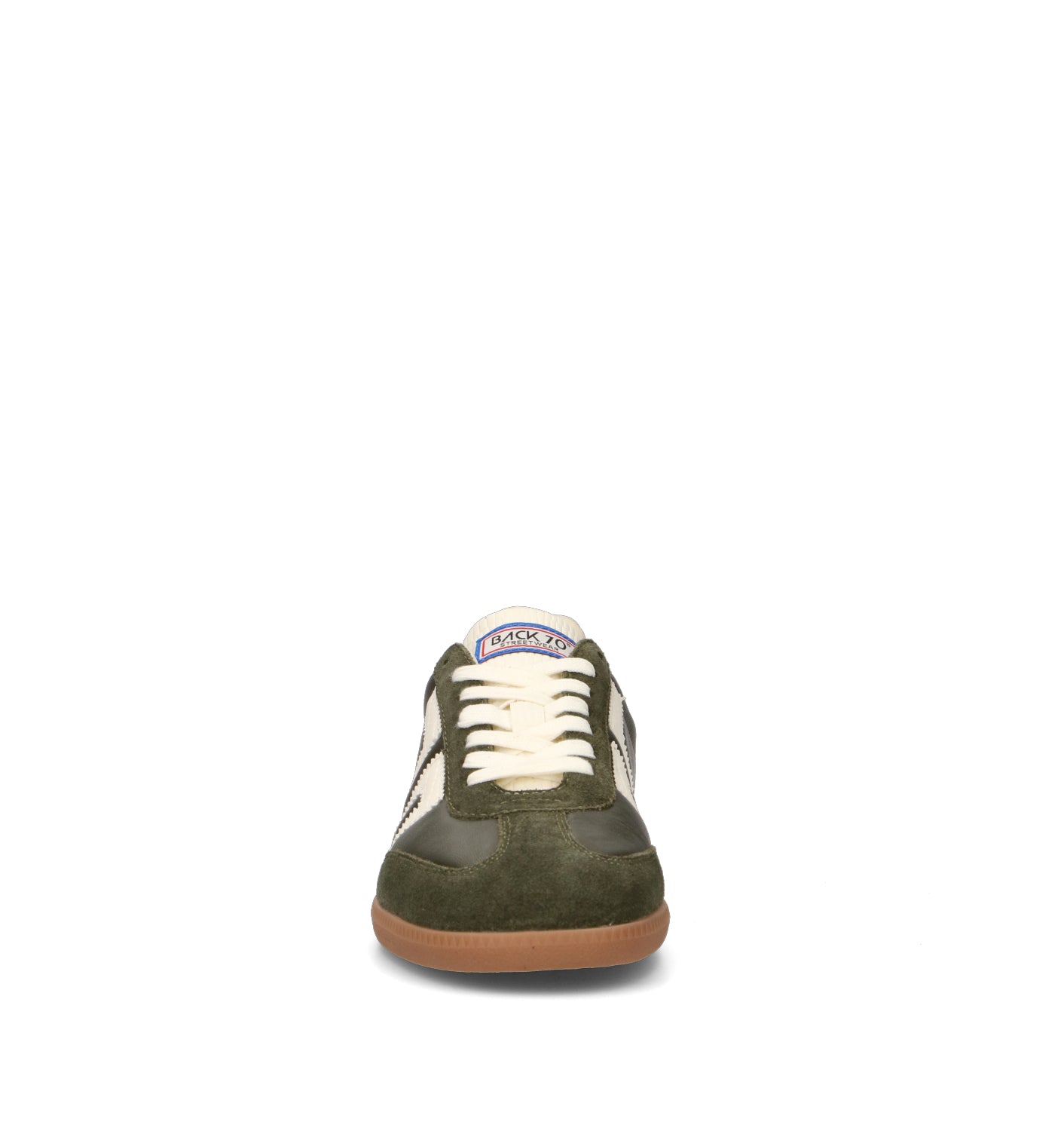 BACK 70 Sneaker uomo militare in pelle