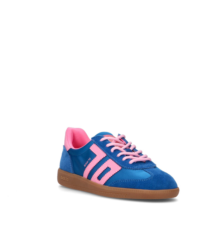 BACK 70 Sneaker donna blu/rosa